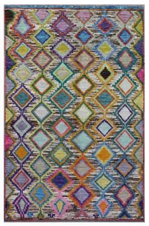 115X188 Tappeto Moroccan Berber - Afghanistan Moderno (Lana, Afghanistan) Carpetvista