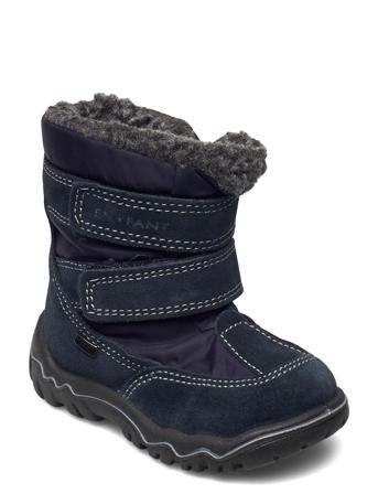 Alpha Boots Velcro Blue En Fant