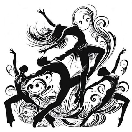 Balett Dans Affisch A4