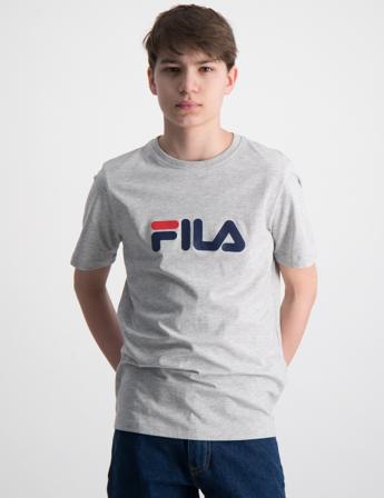 Fila SOLBERG classic logo tee Grau T-Shirts Jungen - Kidsbrandstore