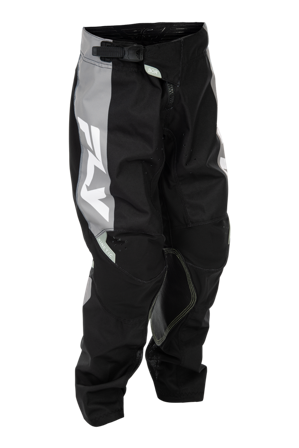 Crossbroek FLY Racing Kinetic V26 Jeugd Zwart/Grijs 24