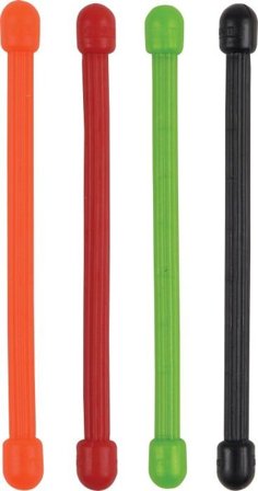 Nite Ize Gear Tie 3-Assorted 4-pack
