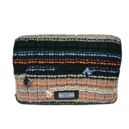 Prada Vintage, Pre-owned Sac Zwart, Dames, Maat:ONE Size,wol