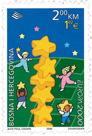 Bosnien - EUROPA 2000 - Postfrisk frimærke