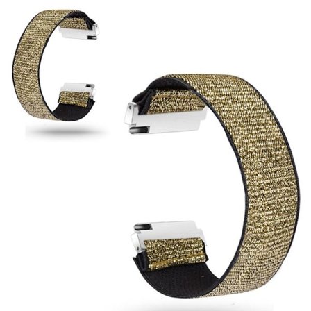 Farverig nylon-urrem til Huawei-ur - Guld