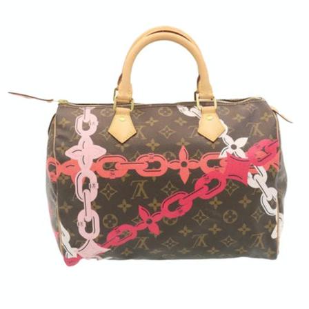 Louis Vuitton Vintage, Pre-owned Canvas Speedy Bruin, Dames, Maat:ONE Size