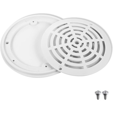 Hovedafløbsdæksel, diameter 20,32 cm ABS-plast pool hovedafløbsdæksel kompatibelt med Hayward SP-1030 swimmingpooltilbehør