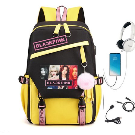 BLACKPINK Rygsæk Skole Taske