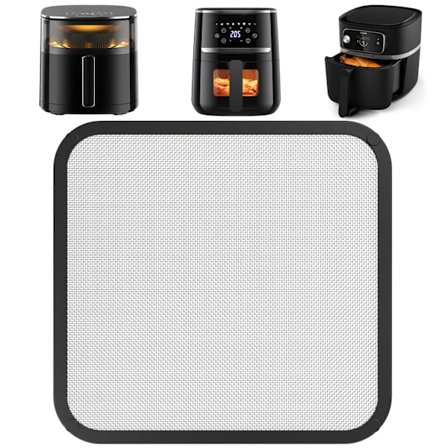Airfryer-skydd, Airfryer-tillbehör för Philips HD9285 HD9270/COSORI 5.5/6.2/6L, Stänkskydd i rostfritt stål, Värmebeständig 240°C