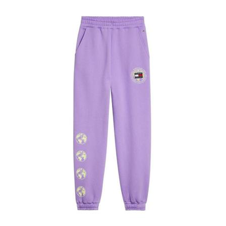 Tommy Jeans, Unitees 1 Sweatpant Fioletowy, Kobieta, Rozmiar: M