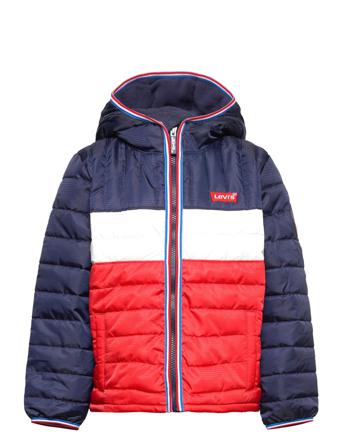Lvb Color Block Mid Wt Puffer Patterned Levi's