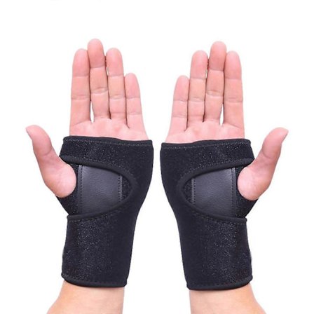Håndledsstøtter (2 STK) til karpaltunnelsyndrom, arthritis og tendinitis. Åndbar hånd- og håndledsbandage giver håndledsskinne til ledsmerter