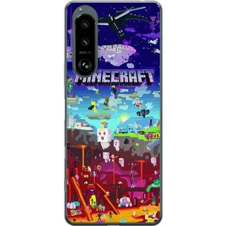 Sony Xperia 5 III Läpinäkyvä kuori Minecraft