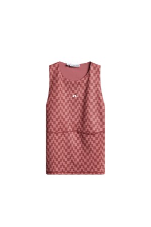 J.Lindeberg - Mickey Sleeveless Top - Golf - Red - Women - L