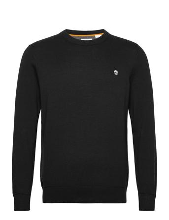 Ls Williams River Cotton Yd Crew Sweater Regular Black Timberland