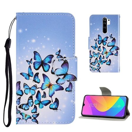 Wonderland Xiaomi Redmi 9 Läppäkotelo - Perhonen Group