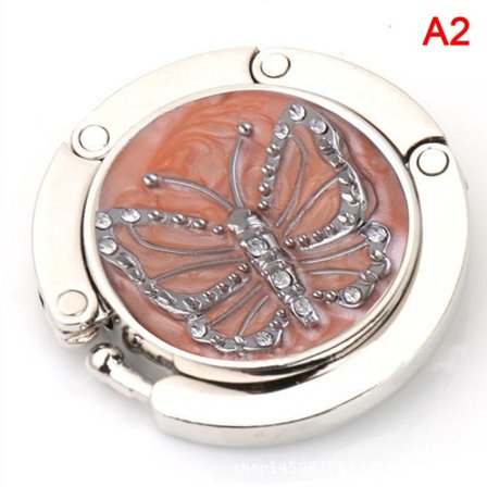 Väska Hängare Krok Hållare Dekor Häng Mode Bord Krok Fjärilar A2