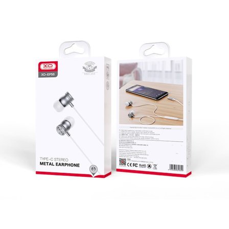 USB-C In-Ear Hörlurar med Mikrofon iPhone 15,16 /Samsung /Android