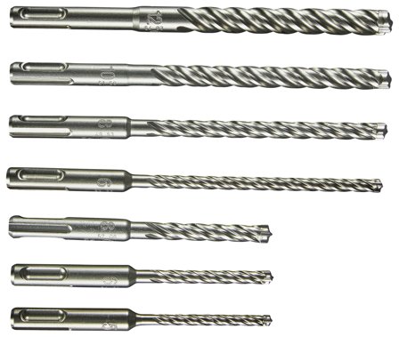 Makita E-14928 Hammarborrsats 7 delar, armerad betong, Maskintillbehör & förbrukning