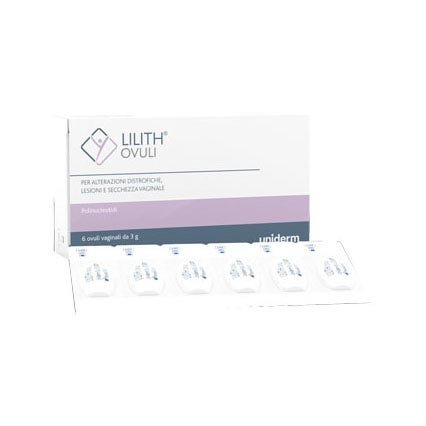 Lilith Ovuli Vaginali 6 Pezzi - Benessere Intimo Naturale