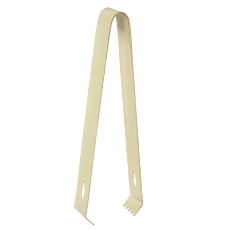 Fortykket Rhombus Cocktailtang i rustfrit stål til is og sukkerknalder, forgyldt