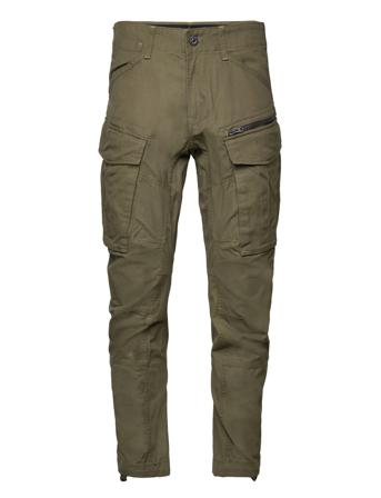 Rovic Zip 3D Regular Tapered Trousers Cargo Pants Khaki Green G-Star RAW