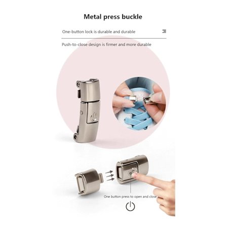 No Tie Shoe laces Press Lock Shoelaces without ties Elastic Laces Sneaker Kids Adult 8MM Widened Flat Shoelace for Shoes