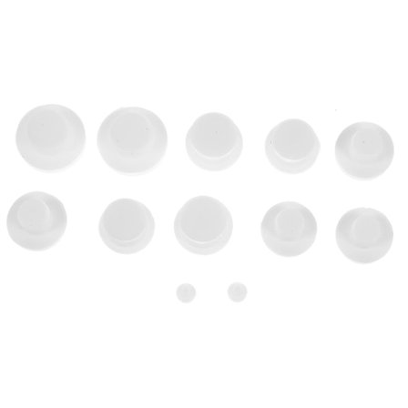 12-pack Silikonproppar - Ersättningsstopp för Saltkar, Flaskor, Rör och Mer