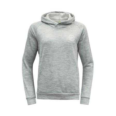 Devold Nibba Woman Hoodie Women long-sleeved sweaters Grey XS