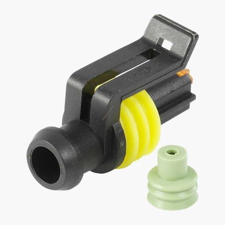 Hylskontakthus 1 stift 10 st.