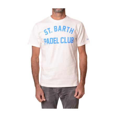 MC2 Saint Barth, T-Shirts Wit, Heren, Maat:XL