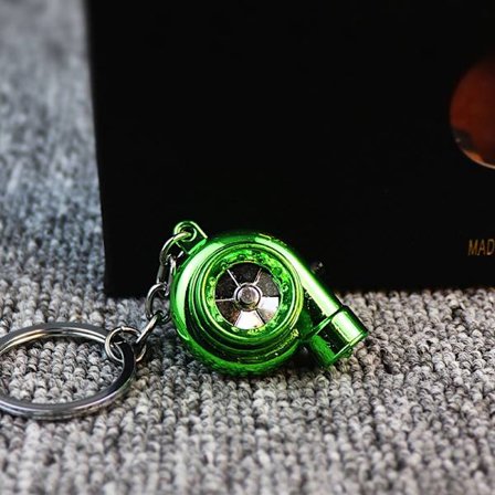 Electric Mini Turbo Key Ring Spinning Turbine Key - spot-myynti