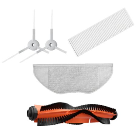 For G1 MJSTG1 Mi Robot Vacuum-mop Essensielle Tilbehør Hovedrullbørste HEPA-filter Moppklut