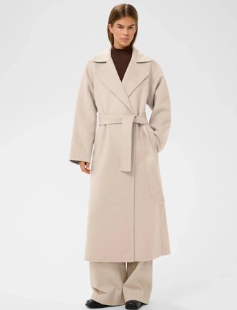 InWear Yillaiw Long Coat - Beige - 38