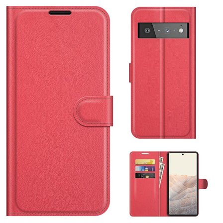 Classic Google Pixel 6 Pro fodral - Röd