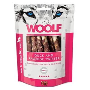 Woolf Duck & Rawhide Twister 100 g