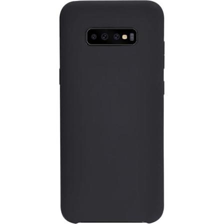 Pehme kosketuslaukku Galaxy S10 +: lle - musta
