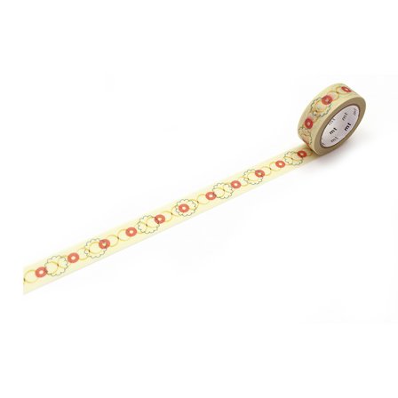 MT Washi-tape Retro design button
