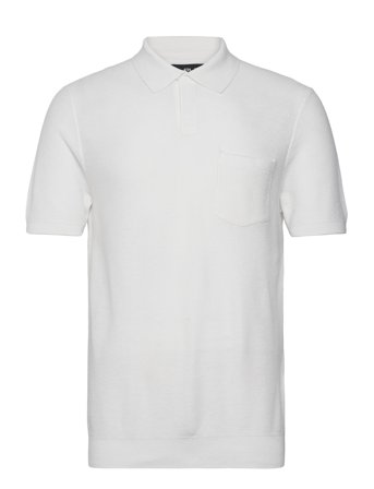 Ralph Lauren Golf Performance Johnny-Collar Sweater - White - XL