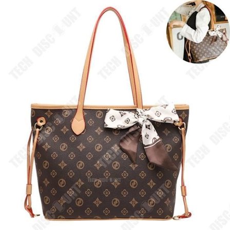 Shoppingtaske - TD - Retro klassisk - Stor kapacitet - Skulderrem - Blomstertryk