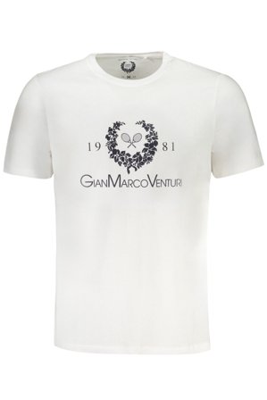 Gian Marco Venturi T-shirt Maniche Corte Uomo Bianco