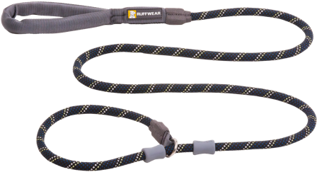 RuffWear Just-a-Cinch Leash koiran talutushihna, Obsidian Black - RuffWear