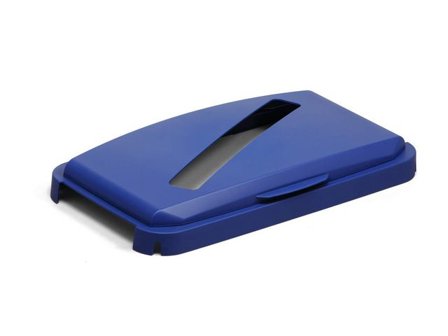 Durable Lock Durabin för papper 60l blå - Lyreco - Städ och hygien - Avfallshantering och källsortering - Sortering och återvinning