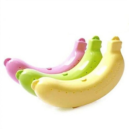 Banan Etui Holder Bære Opbevaring Frugt Madkasse Beskytter Container Austock