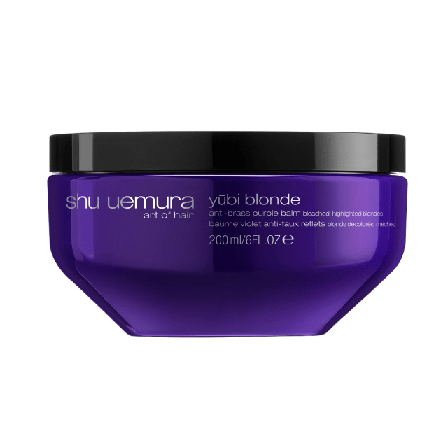 Shu Uemura Yubi Blonde Anti-Brass Purple Mask Inpackning & behandling Unisex 200ML