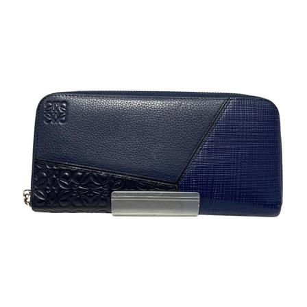 Loewe Pre-owned, Wallets & Cardholders Blauw, Dames, Maat:ONE Size