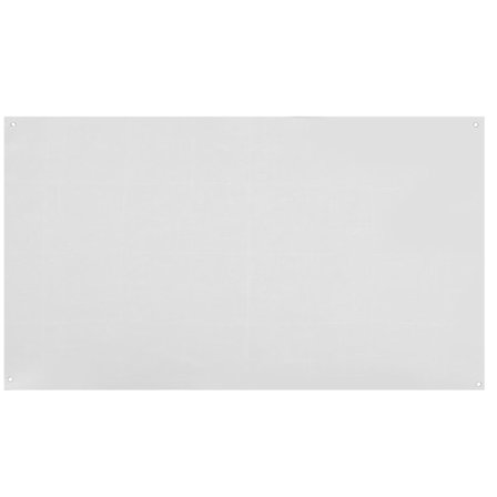 Stor tom banner, tomt banner til å henge opp selv, egnet for forretningskontoraktiviteter (148X90X0.01CM, hvit)