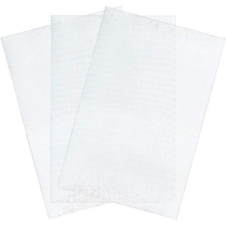 3 st stora nätplastdukar för broderi, akrylgarnhantverk, stick- och virkprojekt, 6 st (19,6 x 13 tum)