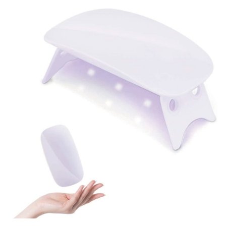 Mini Gel Neglelampe, Bærbar Lomme Mus Form Neglelampe med U