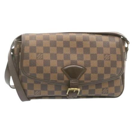 Louis Vuitton Vintage, Pre-owned Canvas louis-vuitton-bags Bruin, Dames, Maat:ONE Size,leer